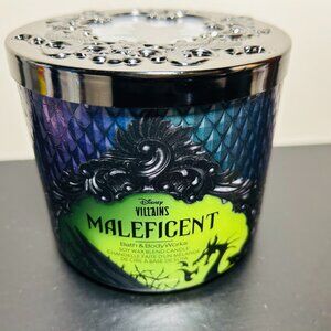 Bath & Body Works Maleficent 3-Wick Candle Disney Villains Collection - NEW